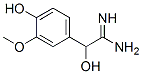 Mandelamidine,  4-hydroxy-3-methoxy-  (8CI) 结构式