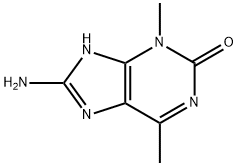 Purin-2(3H)-one,  8-amino-3,6-dimethyl-  (8CI) Structure