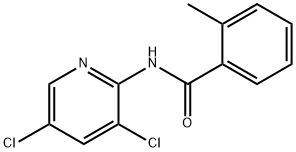 N-(3,5-DICHLORO-2-PYRIDINYL)-2-METHYL-BENZAMIDE Structure