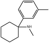 Cyclohexylamine, N-methyl-1-m-tolyl- (8CI) Structure