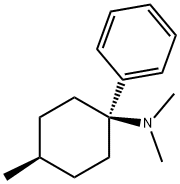 Cyclohexylamine, N,N,4-trimethyl-1-phenyl-, cis- (8CI) Struktur