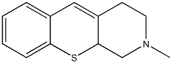 2H-[1]Benzothiopyrano[2,3-c]pyridine,1,3,4,10a-tetrahydro-2-methyl-,(-)-(8CI),802875-13-4,结构式