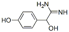 Mandelamidine,  p-hydroxy-  (8CI) Structure