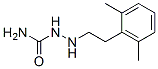 Semicarbazide, 1-(2,6-dimethylphenethyl)- (8CI) Structure