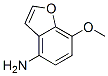 4-Benzofuranamine,  7-methoxy-,802888-59-1,结构式