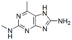 Purine,  8-amino-6-methyl-2-(methylamino)-  (8CI) Structure