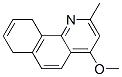 Benzo[h]quinoline, 7,10-dihydro-4-methoxy-2-methyl- (9CI) Struktur