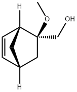 Bicyclo[2.2.1]hept-5-ene-2-methanol, 2-methoxy-, (1R,2S,4R)- (9CI) 化学構造式