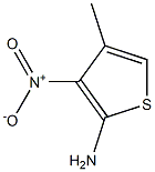 2-Thiophenamine,  4-methyl-3-nitro- 结构式