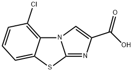 5-CHLOROIMIDAZO[2,1-B]BENZOTHIAZOLE-2-CARBOXYLIC ACID Structure