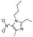 Imidazole, 1-butyl-2-ethyl-4-methyl-5-nitro- (8CI) Structure