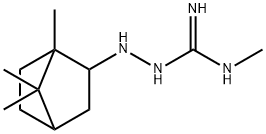 Guanidine, 1-(2-bornylamino)-3-methyl- (8CI) Structure