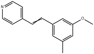 Pyridine, 4-(3-methoxy-5-methylstyryl)- (8CI) Structure