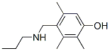 Phenol, 2,3,5-trimethyl-4-[(propylamino)methyl]- (8CI) Structure
