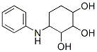 1,2,3-Cyclohexanetriol, 4-(phenylamino)- (9CI) Structure