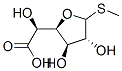 Glucofuranosiduronic acid, methyl 1-thio- (9CI) Structure