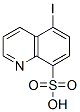 8-Quinolinesulfonic  acid,  5-iodo- 结构式