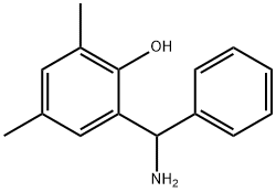 Phenol, 2-(aminophenylmethyl)-4,6-dimethyl- (9CI) Struktur