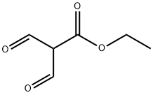ジホルミル酢酸エチル 化学構造式