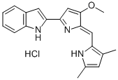 Obatoclax 甲磺酸盐, 803712-79-0, 结构式