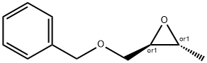 Oxirane, 2-methyl-3-(phenylmethoxy)methyl-, trans- 化学構造式