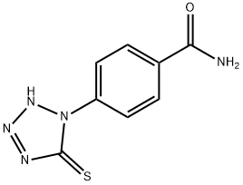 1-(4-CARBAMOYLPHENYL)-5-MERCAPTOTETRAZOLE