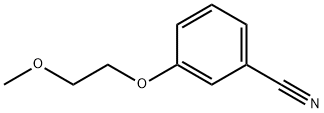 3-(2-methoxyethoxy)benzonitrile Structure