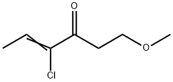 4-Hexen-3-one,  4-chloro-1-methoxy-|