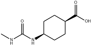 Cyclohexanecarboxylic acid, 4-[[(methylamino)carbonyl]amino]-, cis- (9CI)|