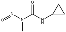 1-Cyclopropyl-3-methyl-3-nitrosourea Structure