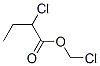 Chloromethyl 2-chlorobutanoate 结构式
