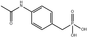 4-(acetylamino)benzylphosphonate Struktur