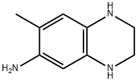 6-Quinoxalinamine,  1,2,3,4-tetrahydro-7-methyl-,804427-12-1,结构式
