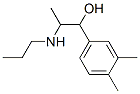 Benzenemethanol, 3,4-dimethyl-alpha-[1-(propylamino)ethyl]- (9CI),804431-75-2,结构式