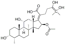 24,25-二羟基夫西地酸, 80445-74-5, 结构式