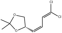 1,3-Dioxolane,4-[(1Z)-4,4-dichloro-1,3-butadienyl]-2,2-dimethyl-,(4S)-(9CI),804482-74-4,结构式