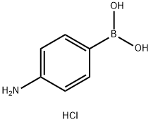 4-AMINOPHENYLBORONIC ACID HYDROCHLORIDE Structure