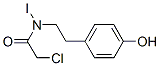 N-Chloroacetyliodotyramine 结构式
