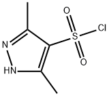3,5-DIMETHYL-1H-PYRAZOLE-4-SULFONYL CHLORIDE Structure