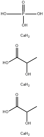 CALCIUM LACTOPHOSPHATE Structure