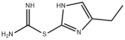 Carbamimidothioic  acid,  4-ethyl-1H-imidazol-2-yl  ester  (9CI) Structure