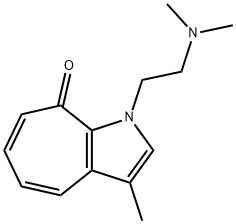Cyclohepta[b]pyrrol-8(1H)-one, 1-[2-(dimethylamino)ethyl]-3-methyl- (9CI) 结构式