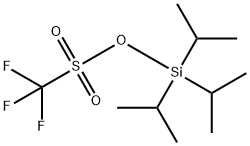 三异丙基硅基三氟甲磺酸酯, 80522-42-5, 结构式