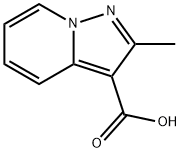 2-甲基吡唑并[1,5-A]吡啶-3-羧酸,80537-08-2,结构式