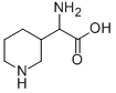 2-AMINO-2-(PIPERIDIN-3-YL)ACETIC ACID Structure