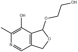 Furo[3,4-c]pyridin-7-ol, 1,3-dihydro-1-(2-hydroxyethoxy)-6-methyl- (9CI) Structure