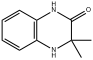 3,3-ジメチル-3,4-ジヒドロ-1H-キノキサリン-2-オン 化学構造式