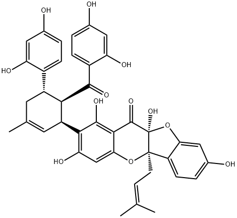 桑根酮C,80651-76-9,结构式