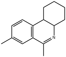 Phenanthridine, 1,2,3,4,4a,10b-hexahydro-6,8-dimethyl- (9CI) 结构式