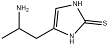 2H-Imidazole-2-thione,  4-(2-aminopropyl)-1,3-dihydro-,806625-87-6,结构式